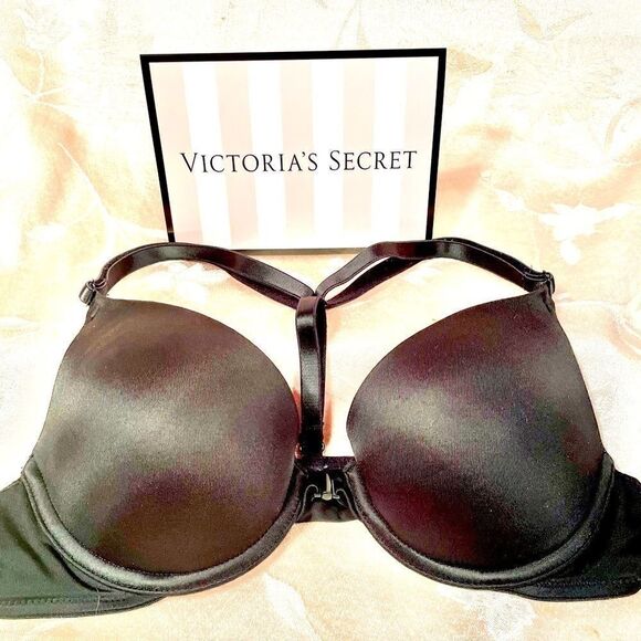 BLACK WEAR EVERYWHERE PUSH-UP by PINK VS 34A - Picture 1 of 5